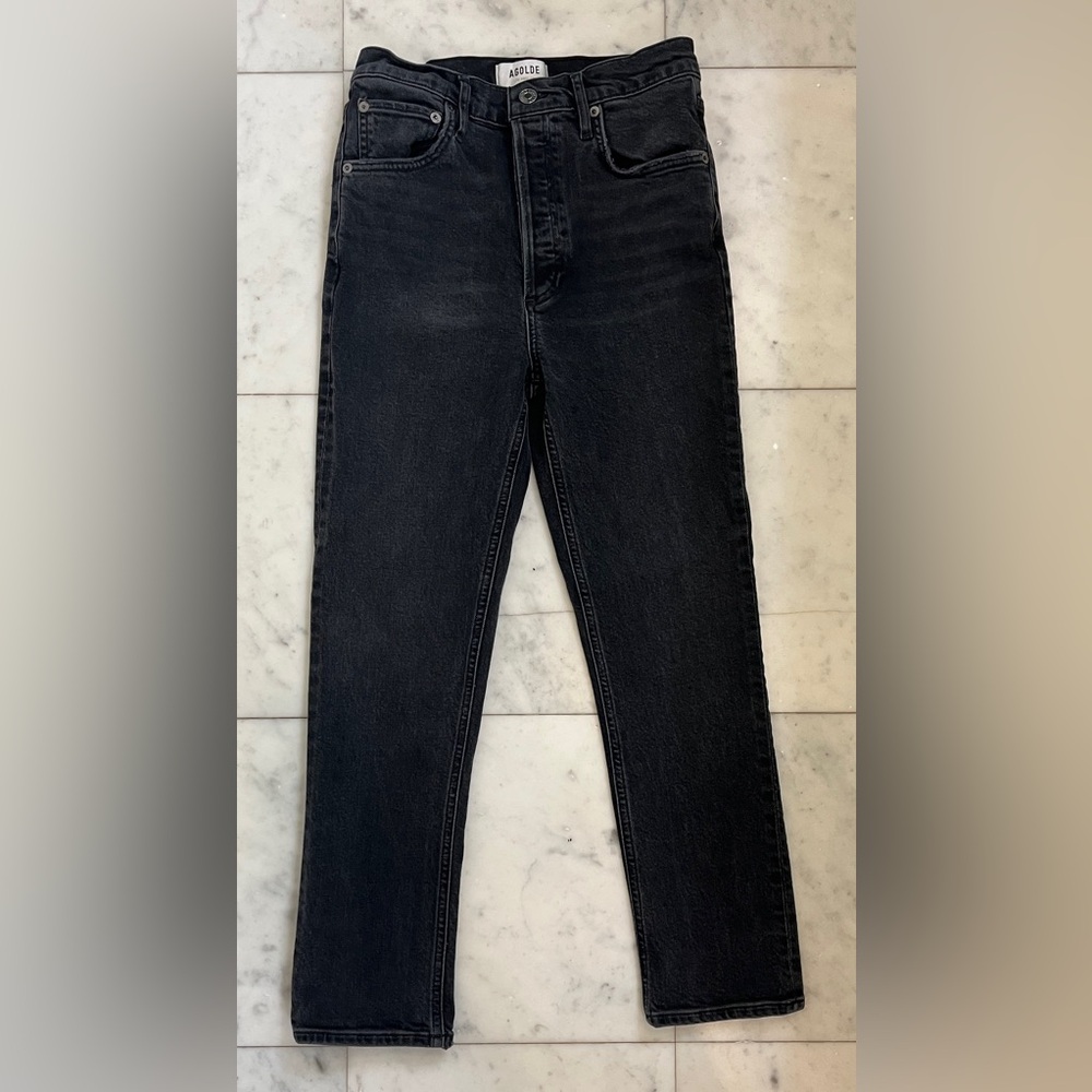 Agolde Women's Black Skinny Jeans